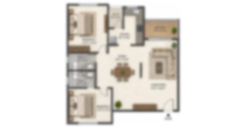 Arihant The Baya Junction Mankhurd 2 BHK Floor Plans